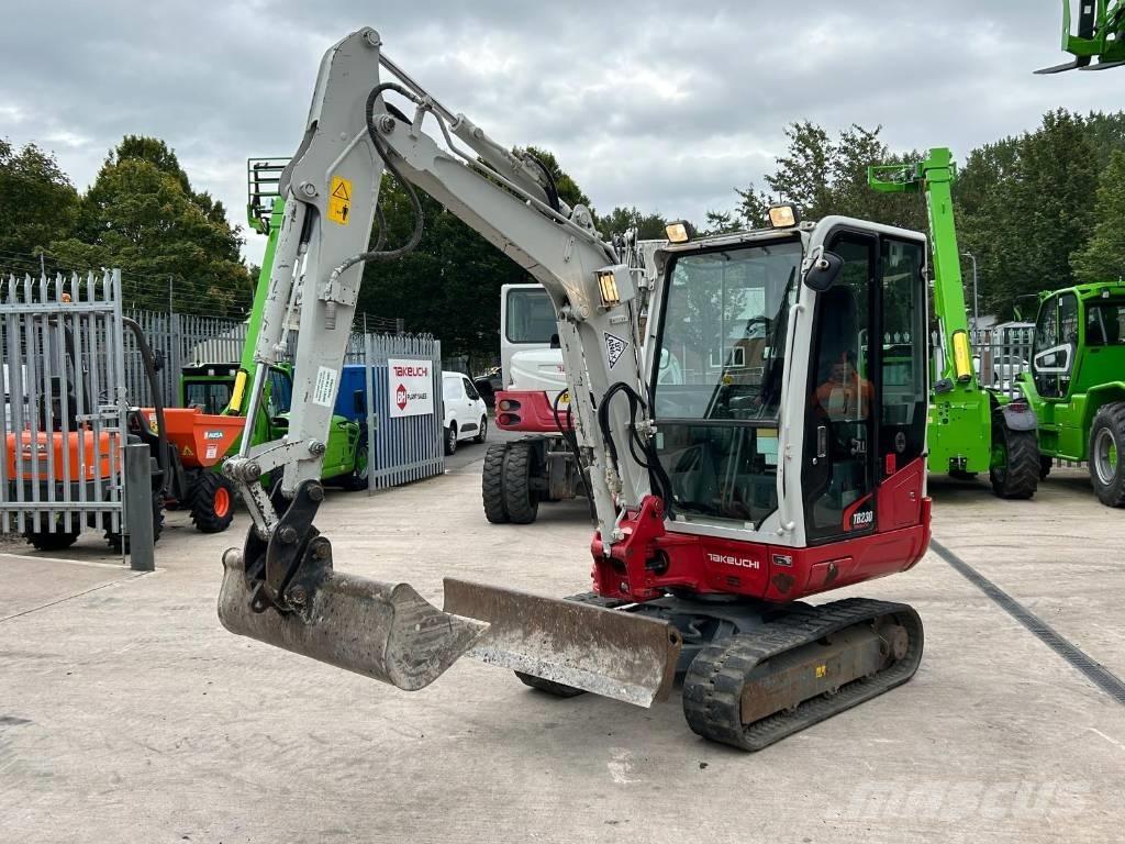 Takeuchi TB 230 Mini Excavators <7t (Mini Diggers)