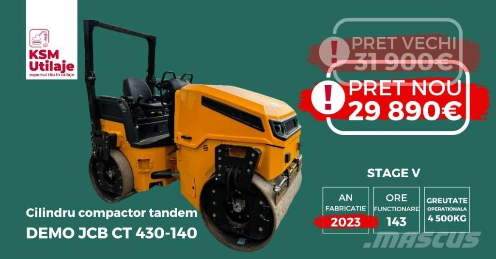 JCB CT430-140 Twin drum rollers