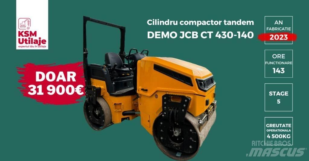 JCB CT430-140 Twin drum rollers
