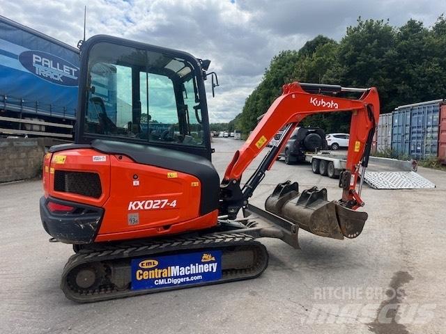 Kubota KX 027 Mini Excavators <7t (Mini Diggers)