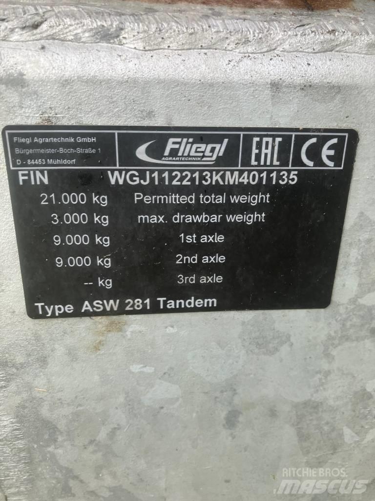 Fliegl asw 281 Other Trailers