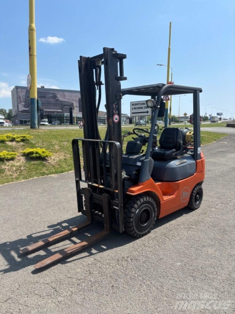 Toyota FG 15 N LPG trucks