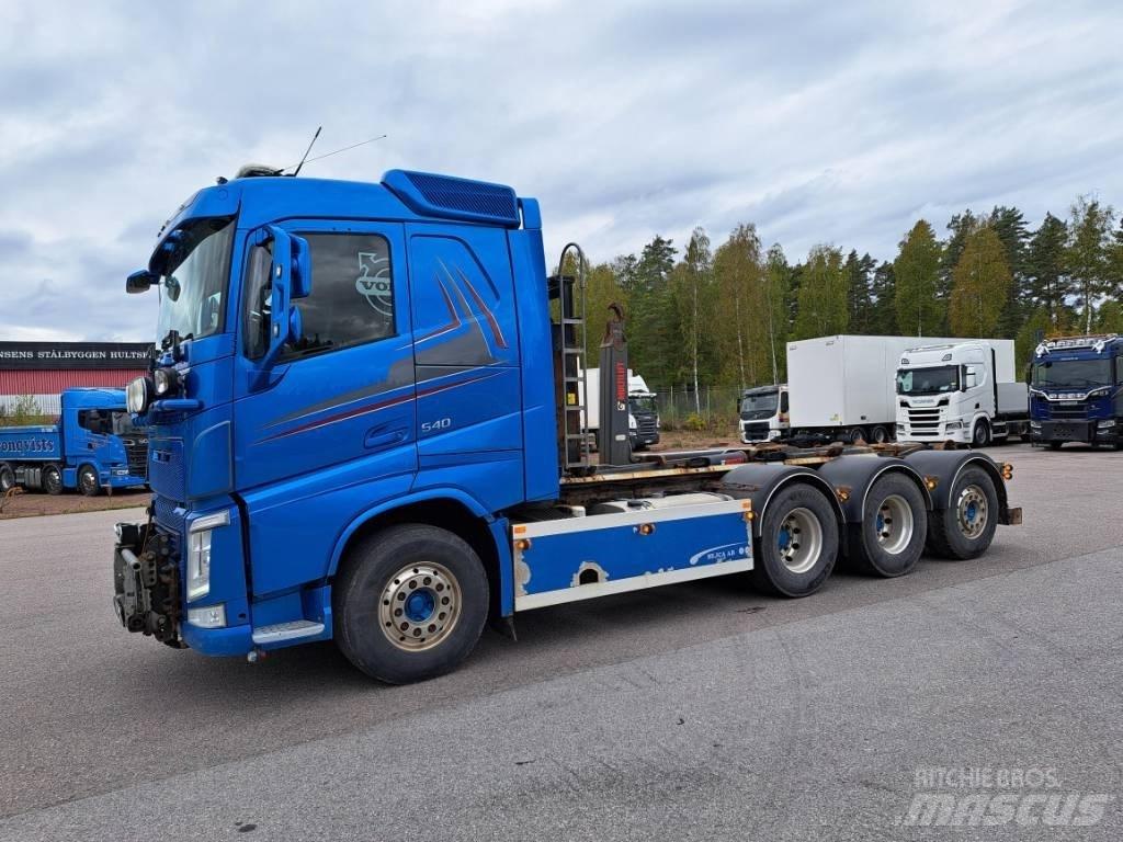 Volvo FH 540 Plogbil Hook lift trucks