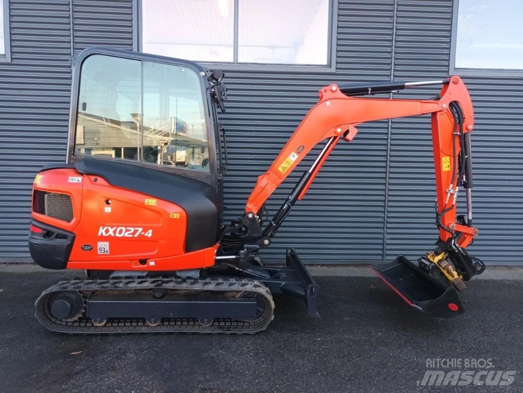 Kubota KX 027-4 Mini Excavators <7t (Mini Diggers)