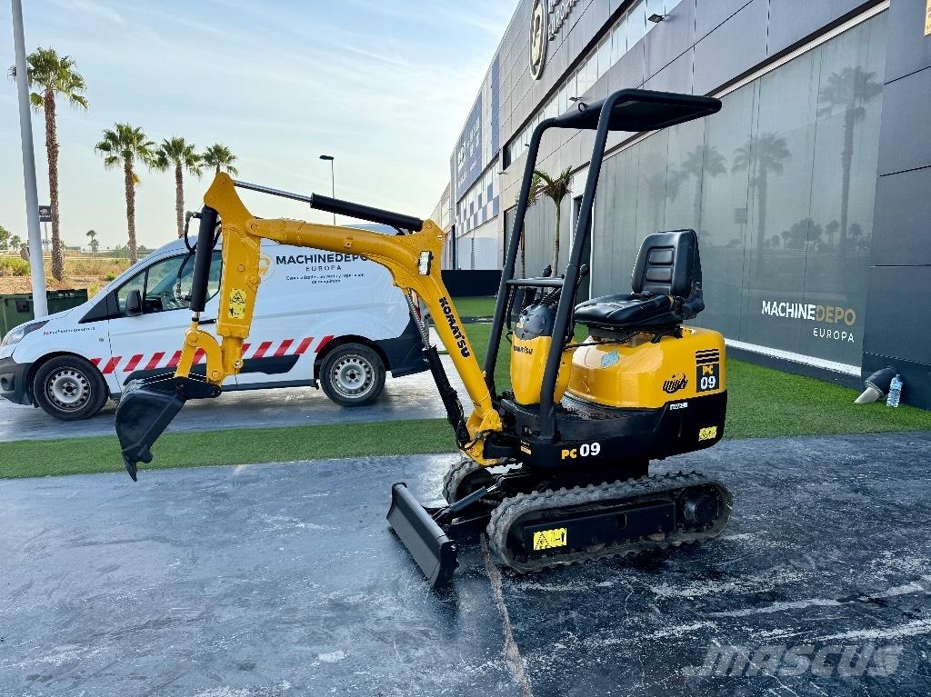 Komatsu PC 09-1 Mini excavators < 7t (Mini diggers)