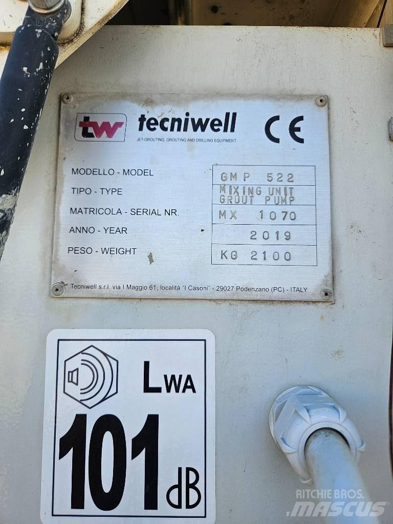  Tecniwell   GMP522 Concrete Mixers