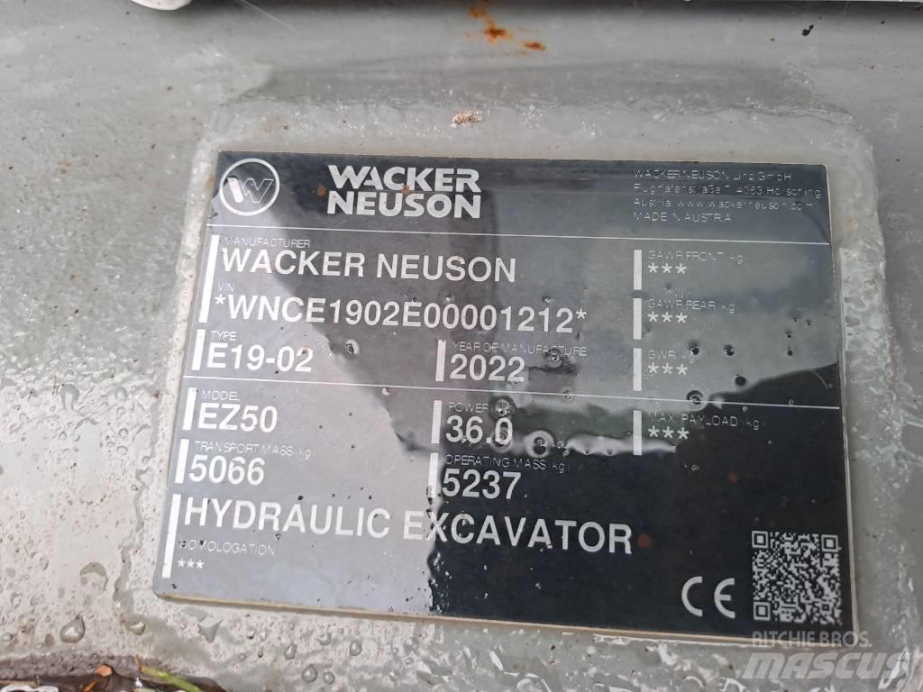 Wacker Neuson EZ50 Crawler Excavators