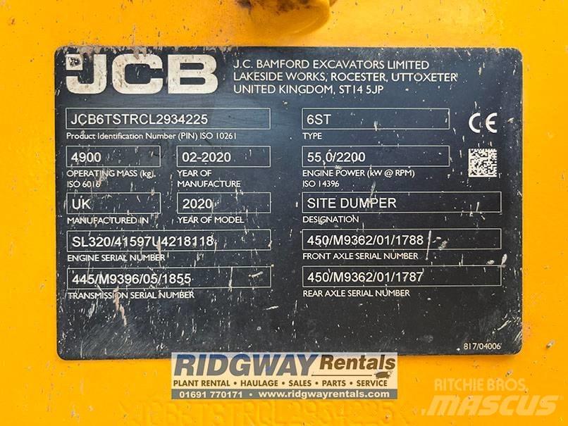 JCB 6 ST Site Dumpers