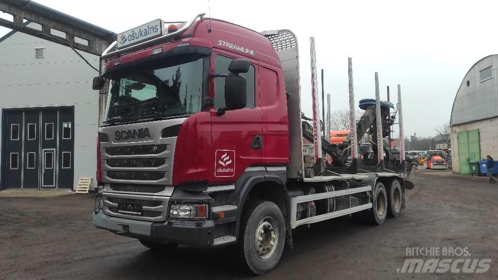 Scania R410 Log trucks