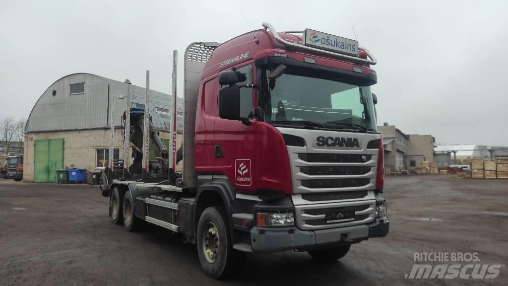 Scania R410 Log trucks