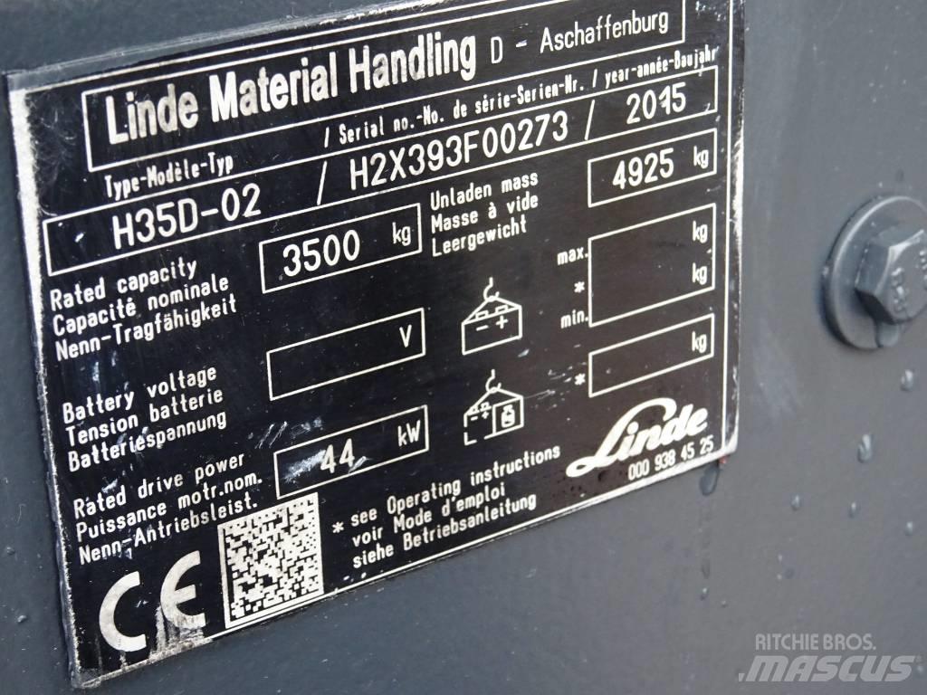 Linde H35D-02 Diesel Forklifts