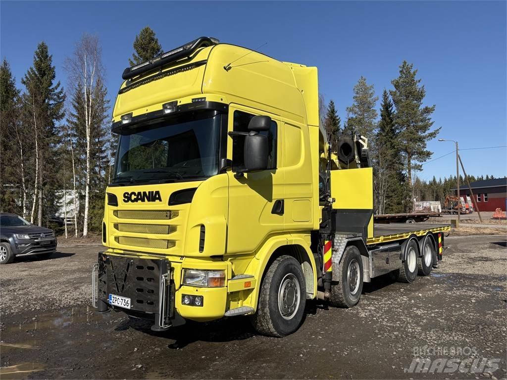 Scania R164G 8*4 Boom / Crane / Bucket Trucks
