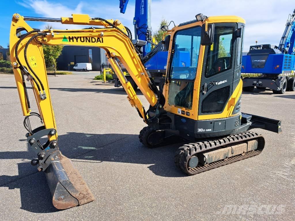 Hyundai R30 Z-9AK Mini Excavators <7t (Mini Diggers)