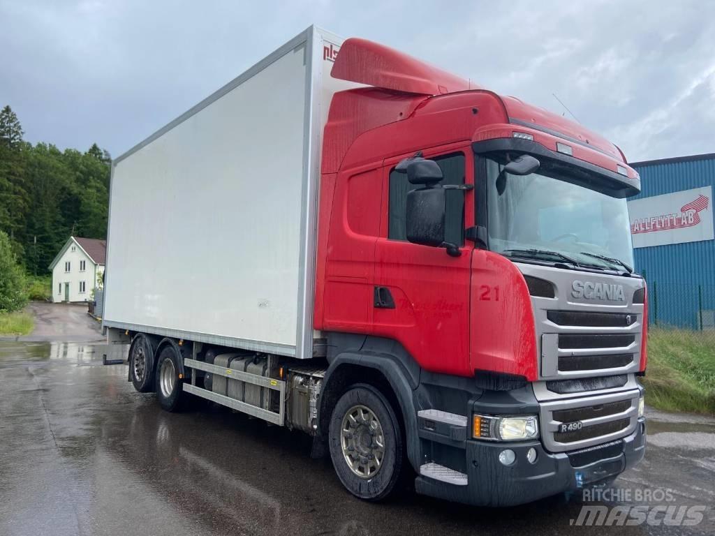 Scania R 490 LB Box trucks