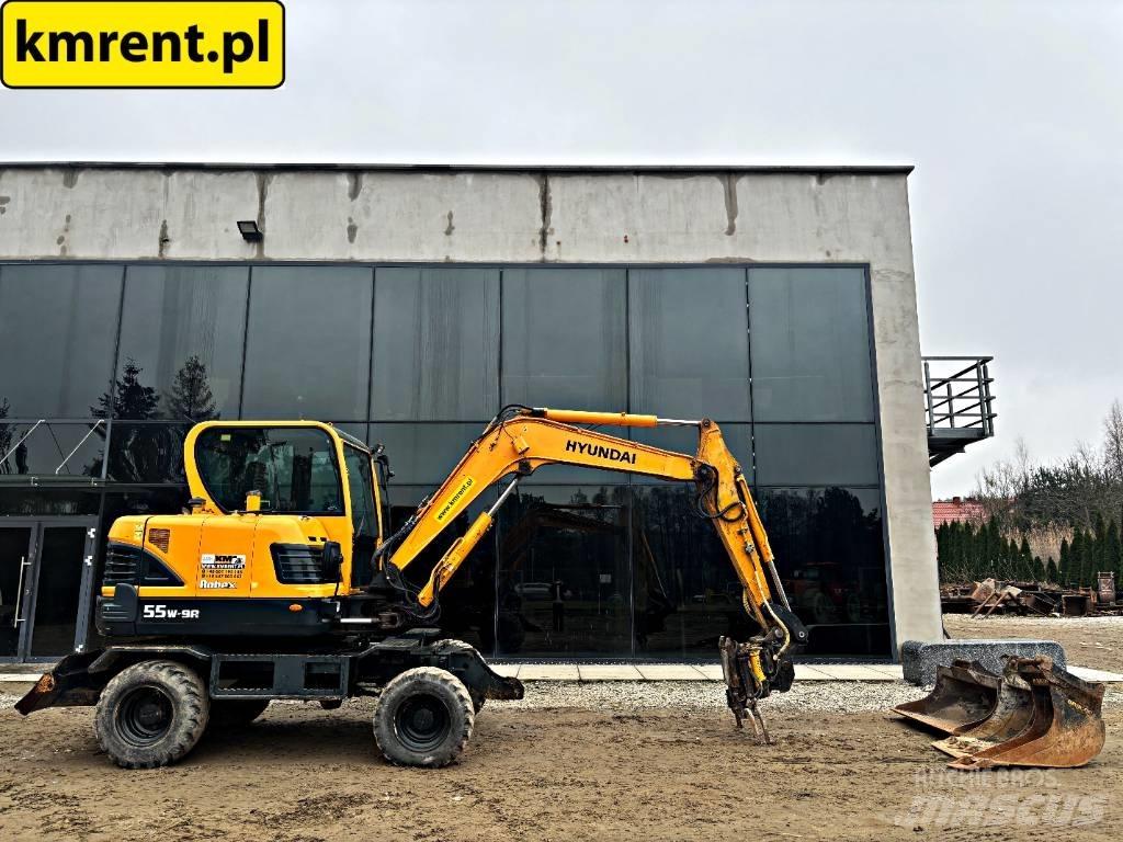Hyundai Robex 55-9 A Wheeled Excavators