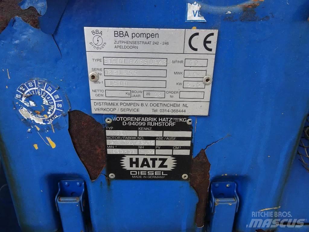 BBA EISELE BSD942H Water Pumps