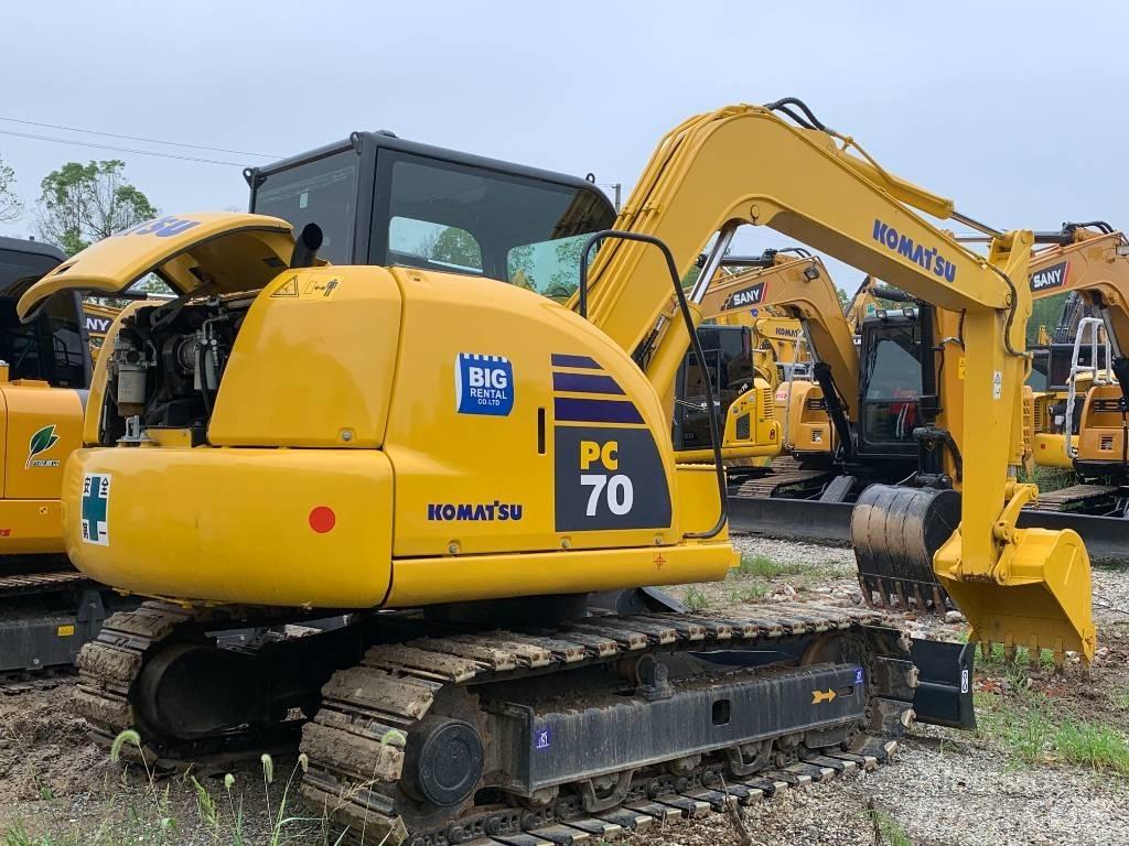 Komatsu PC 70 Mini excavators  7t - 12t