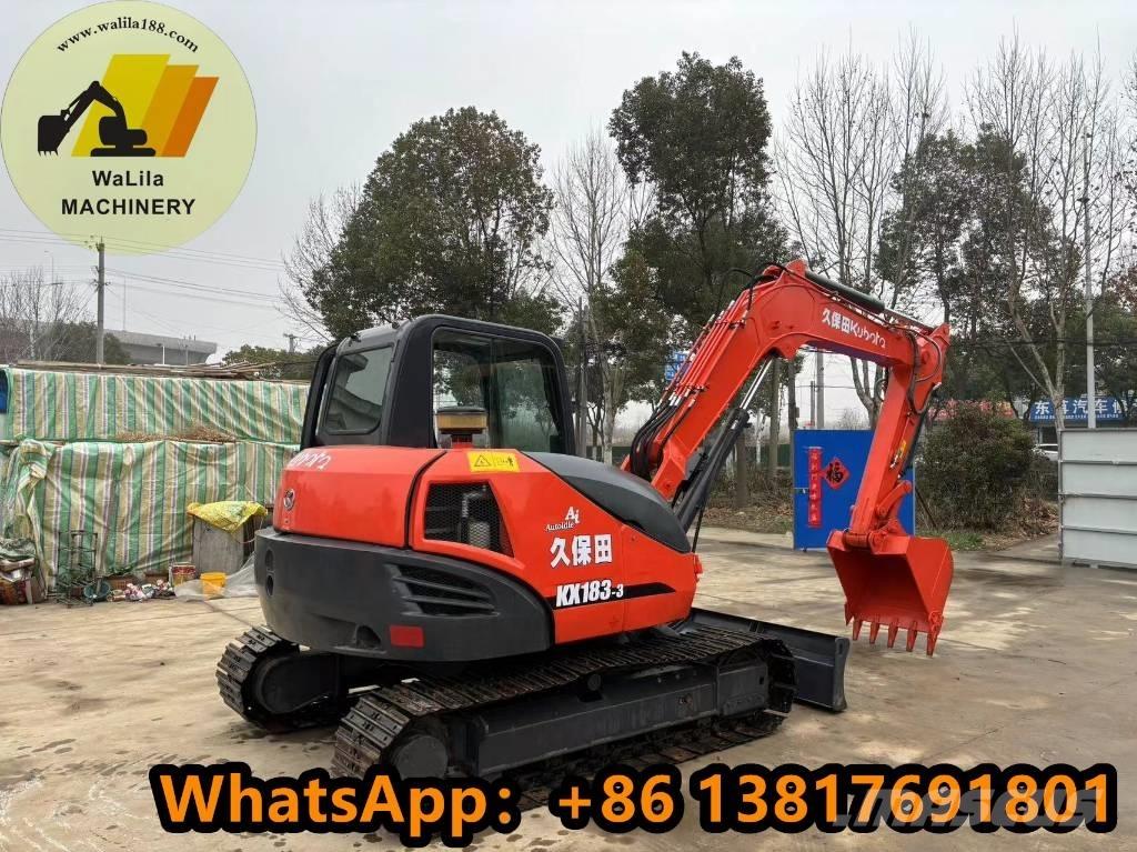 Kubota KX 183 Mini Excavators <7t (Mini Diggers)