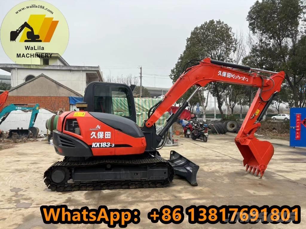 Kubota KX 183 Mini Excavators <7t (Mini Diggers)