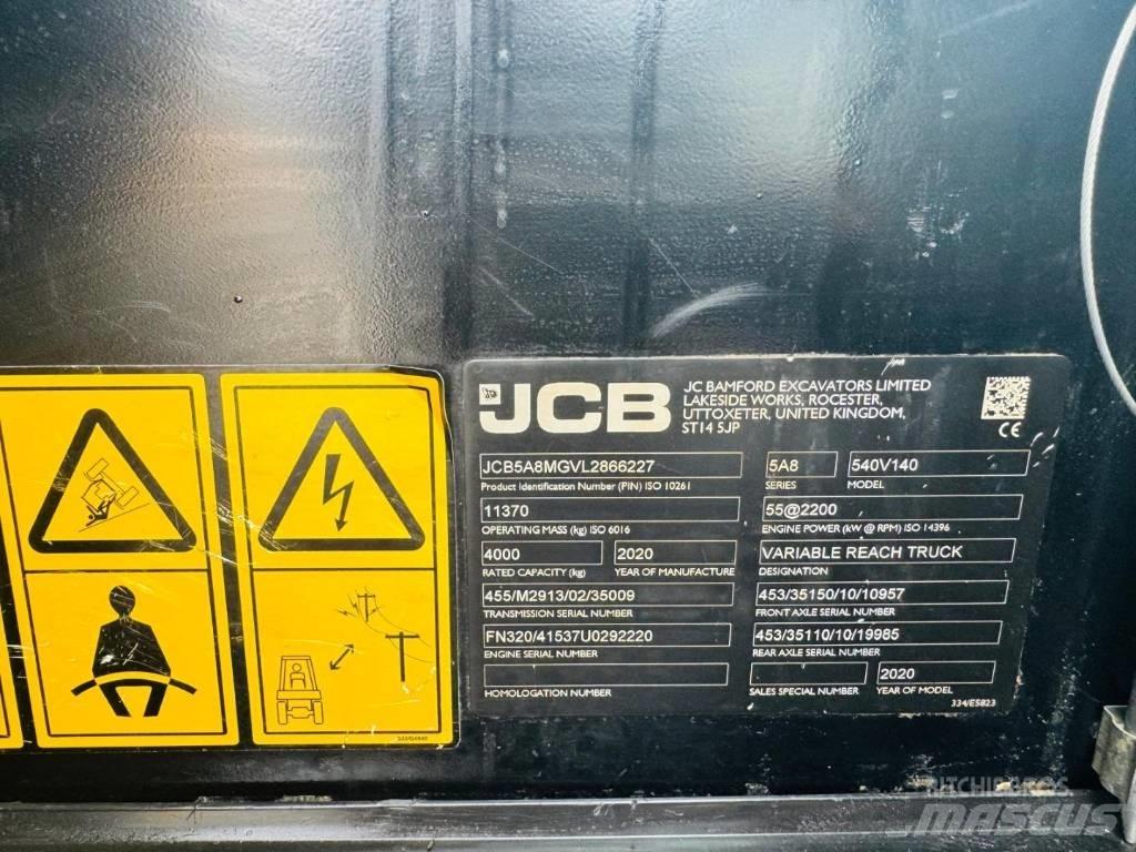 JCB 540-140 Telescopic Handlers