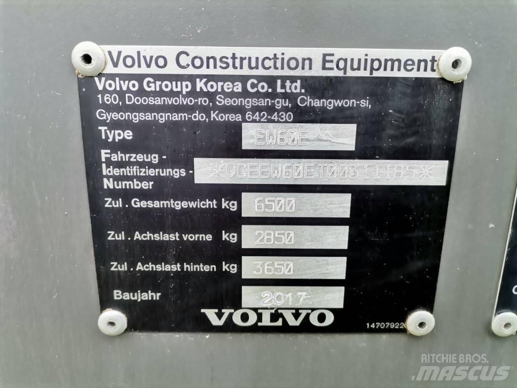 Volvo EW 60 Wheeled Excavators
