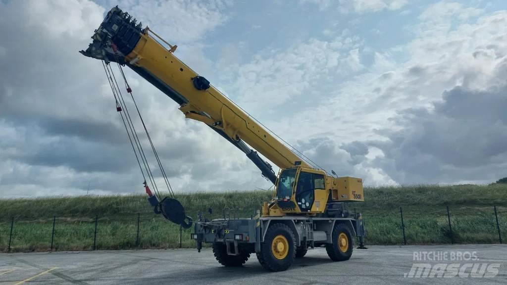 Grove RT 550E Rough Terrain Cranes