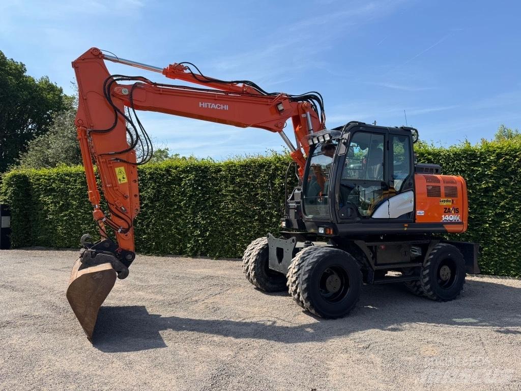 Hitachi Zaxis 140 W Wheeled Excavators