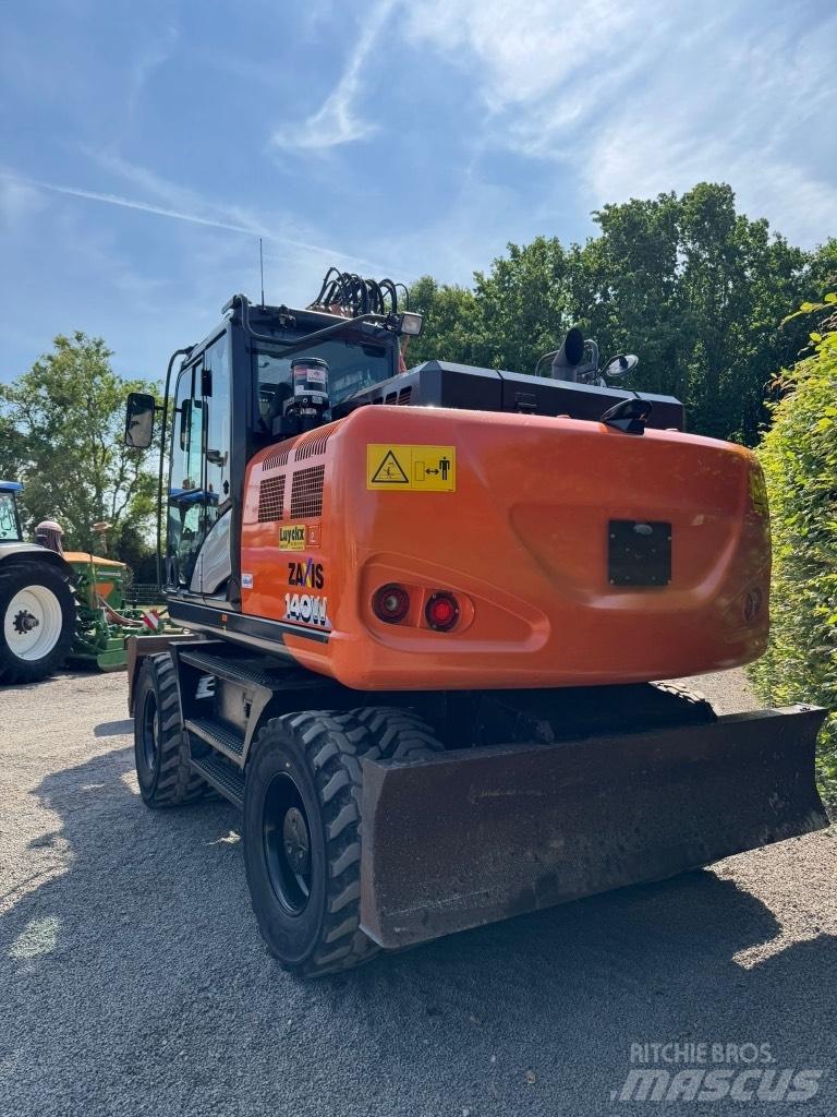Hitachi Zaxis 140 W Wheeled Excavators