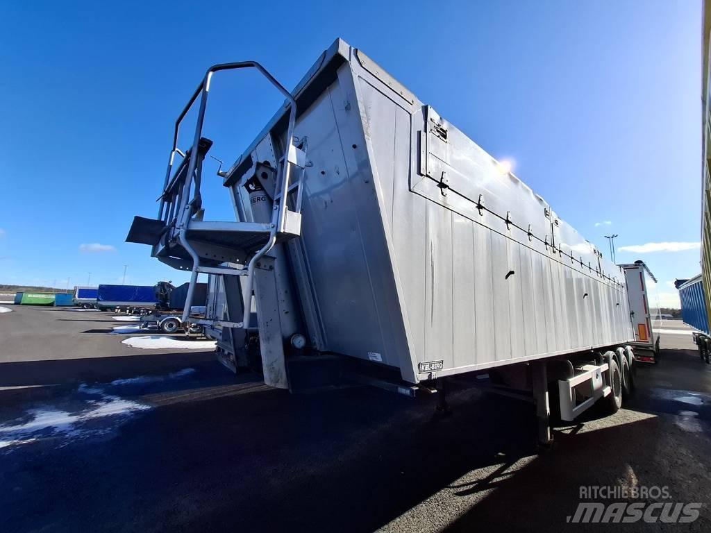 Kel-Berg 52m3 Skip loader semi-trailers