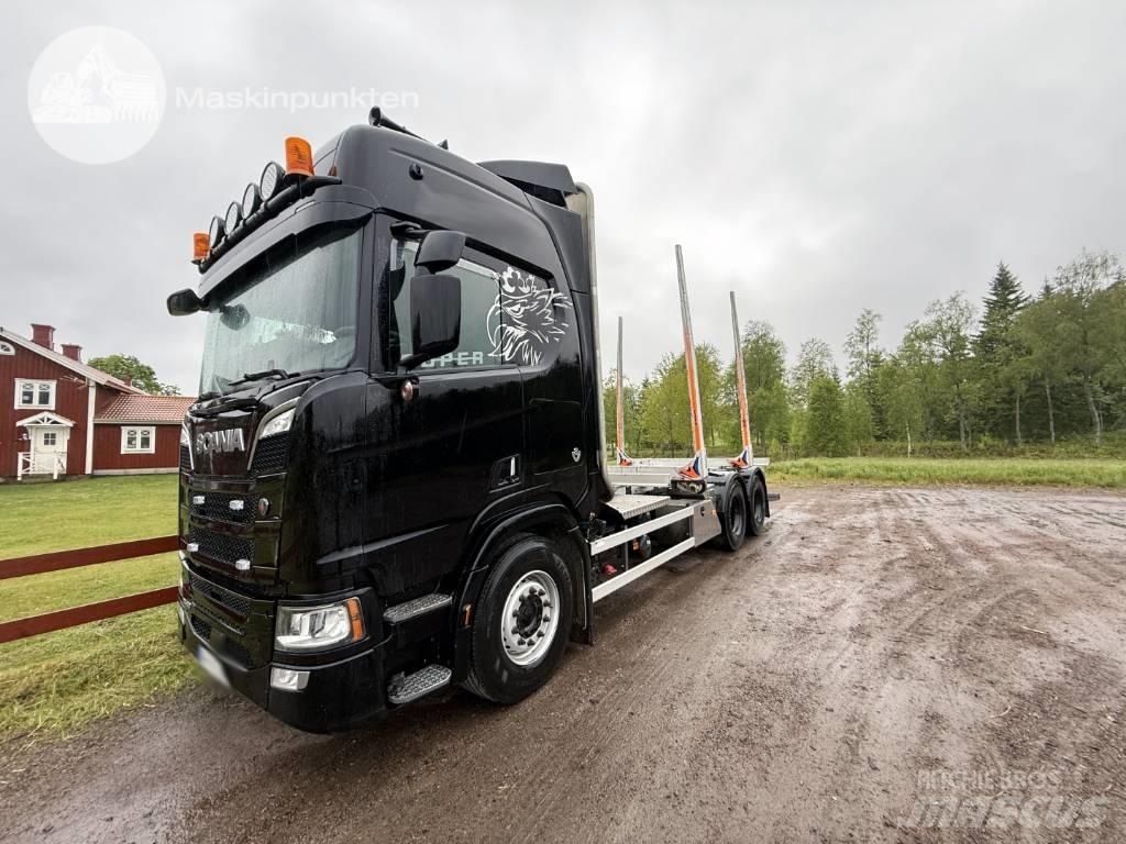 Scania R 580 Log trucks