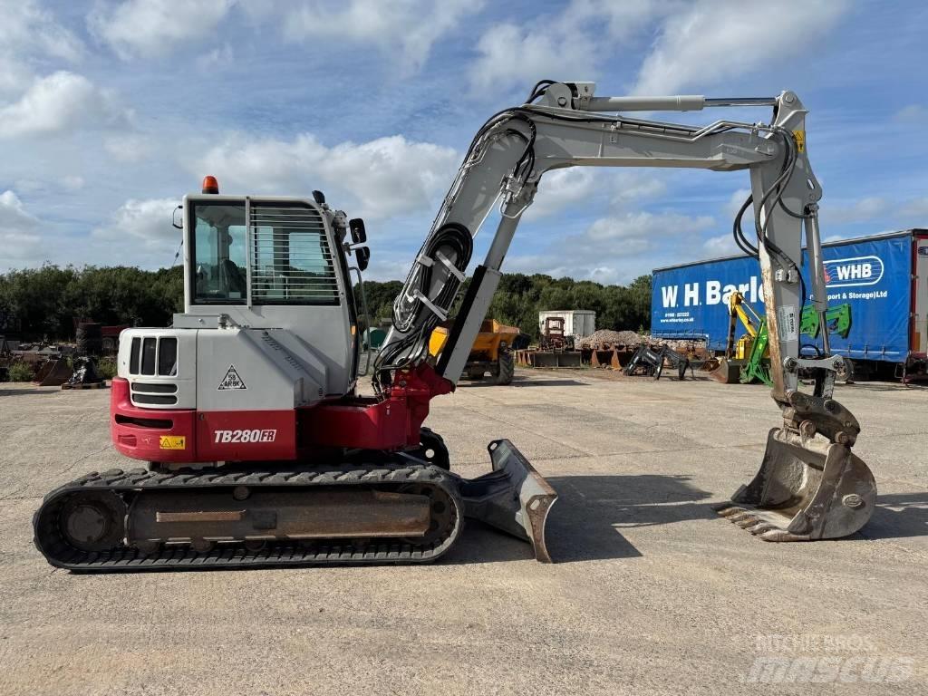Takeuchi TB 280 FR Mini Excavators <7t (Mini Diggers)