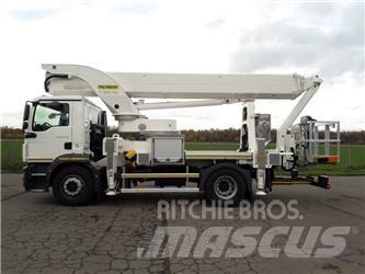 Palfinger P 370 KS Truck Mounted Aerial Platforms