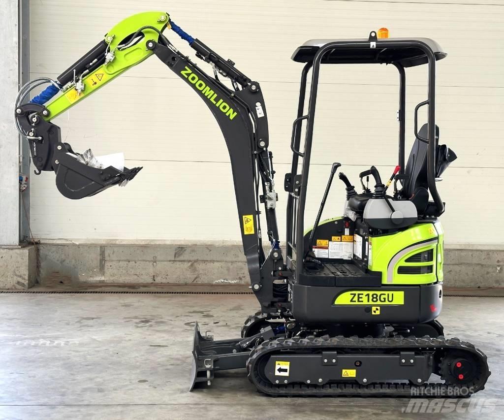 Zoomlion ZE18GU Mini Excavators <7t (Mini Diggers)