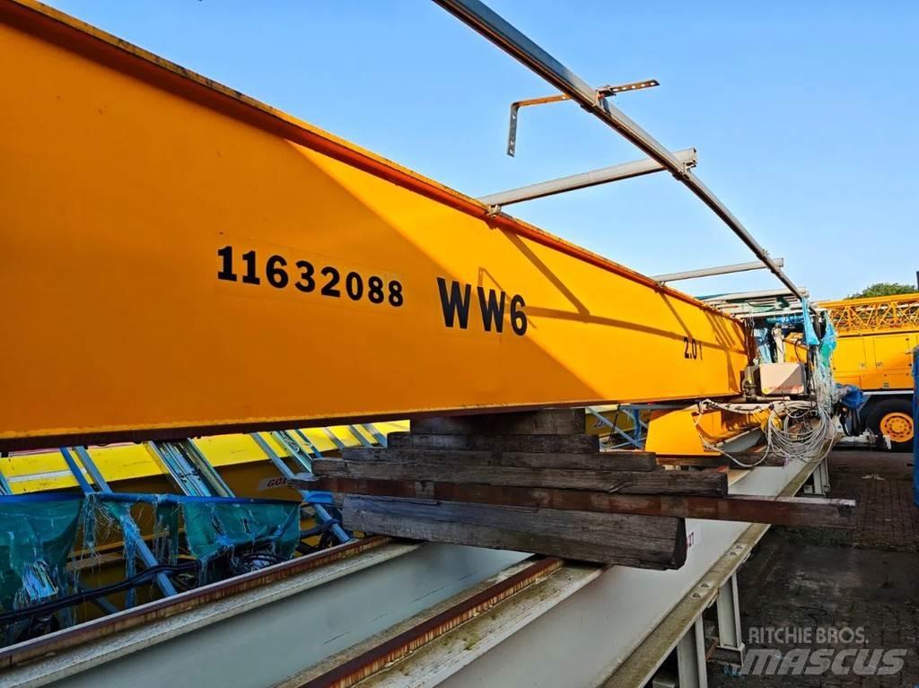 Konecranes 2 Ton Used Overhead and Gantry Cranes