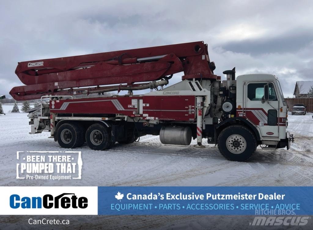 Concord CCP38ZX4-170 Concrete Pumps