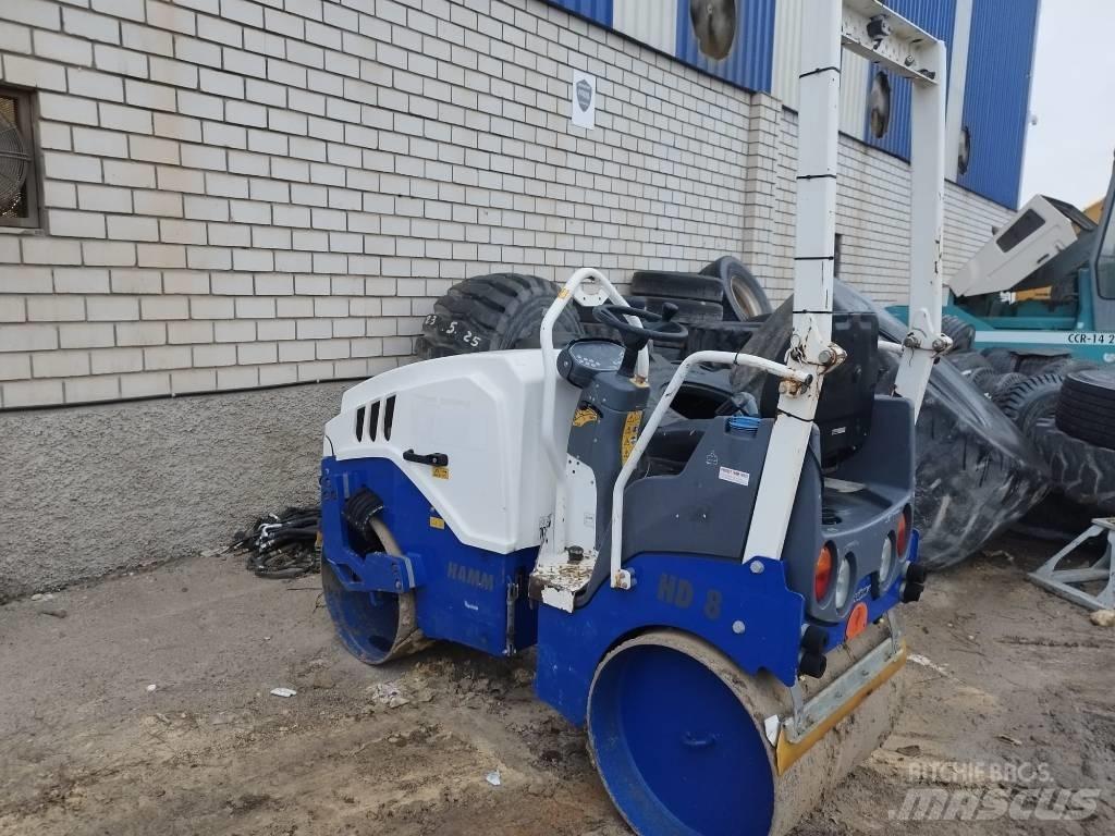 Hamm HD 8 VV Twin drum rollers