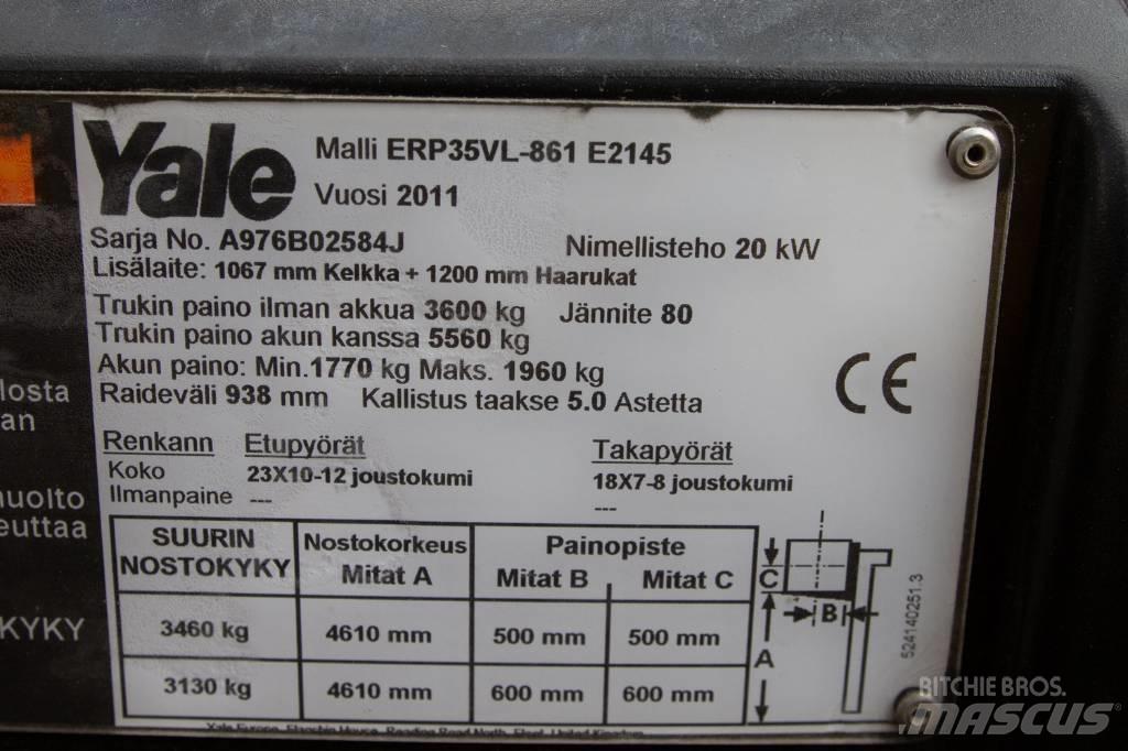 Yale ERP35VL Electric Forklifts
