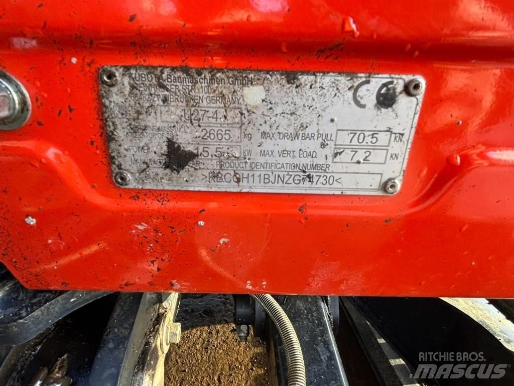 Kubota U 27-4 Mini Excavators <7t (Mini Diggers)