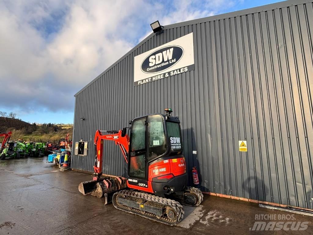 Kubota U 27-4 Mini Excavators <7t (Mini Diggers)