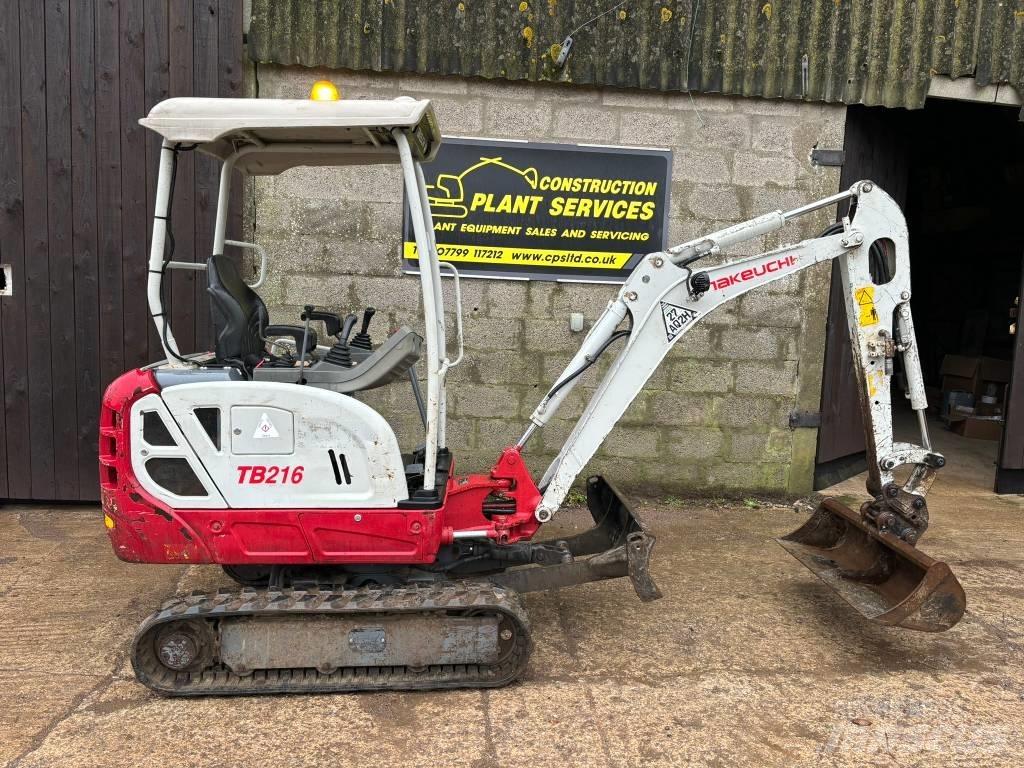 Takeuchi TB 216 Mini Excavators <7t (Mini Diggers)