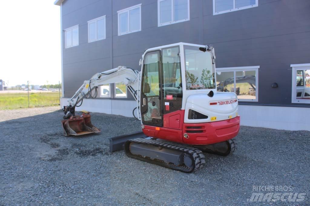 Takeuchi TB 240 Mini Excavators <7t (Mini Diggers)