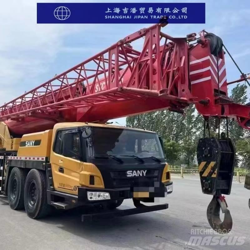 Sany stc800 Mobile and all terrain cranes