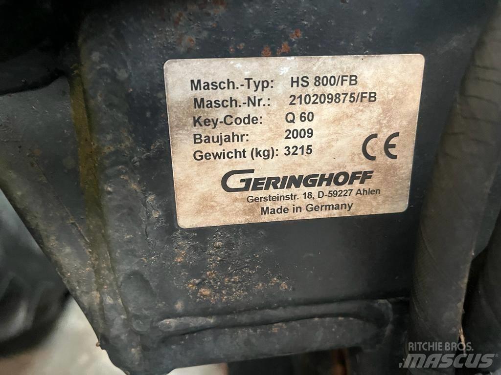Geringhoff HS 800/FB Harvester Headers