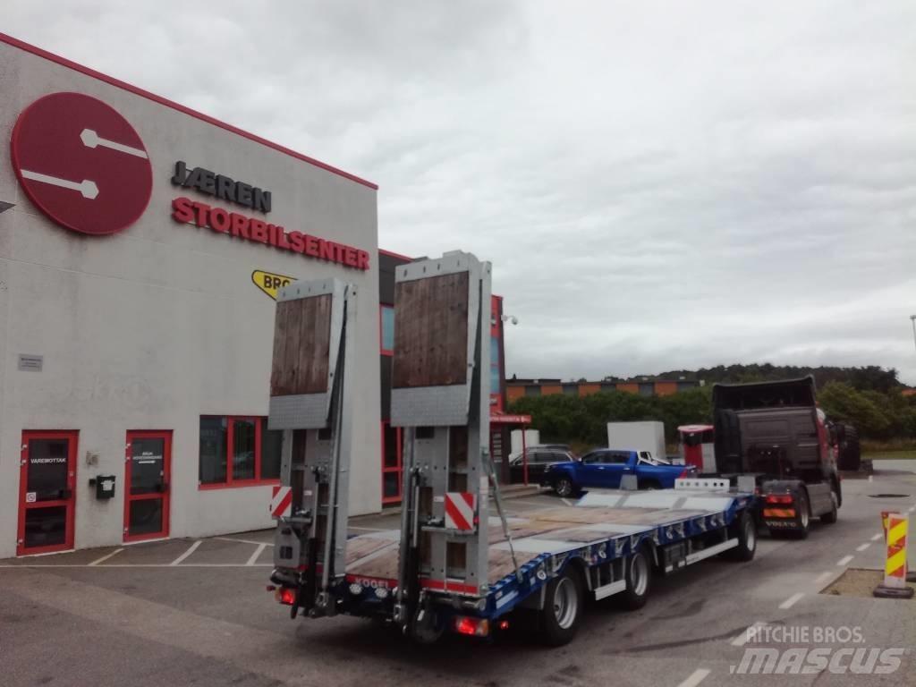 Humbaur Køgel Lowboy trailer