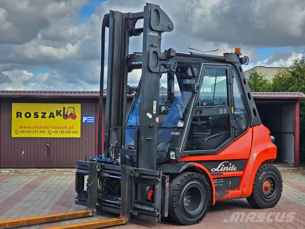 Linde H80D-02 Diesel Forklifts