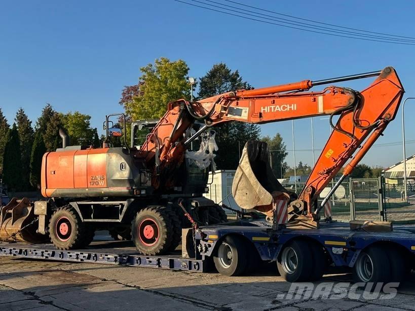 Hitachi ZX 170 W-5 B Wheeled Excavators
