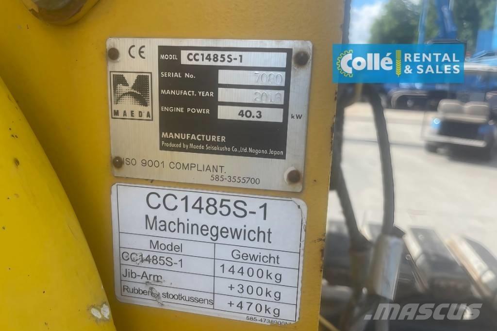 Maeda CC1485S-1 | 2016 Mini cranes