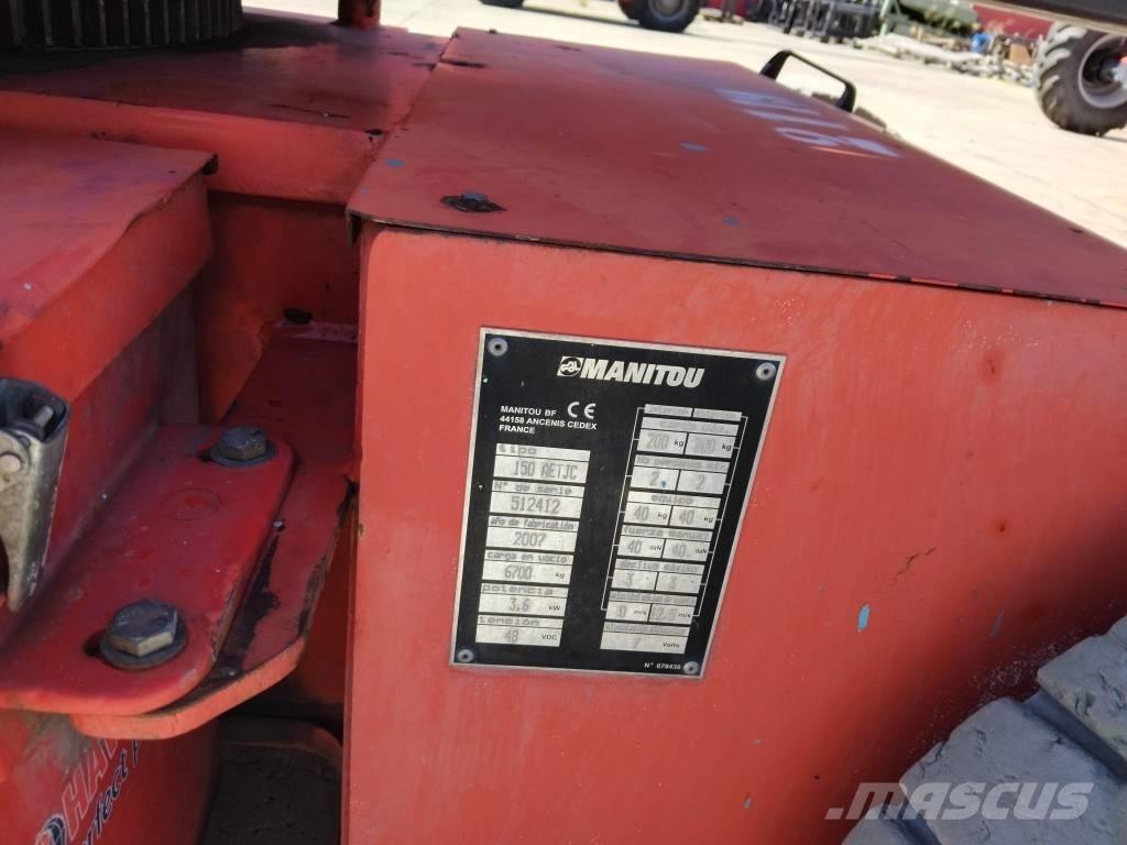 Manitou 150 AET JC Articulated boom lifts
