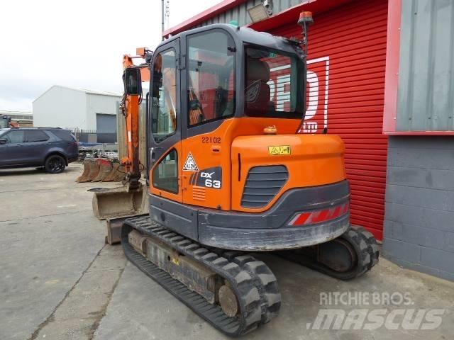 Doosan DX 63-3 Mini Excavators <7t (Mini Diggers)