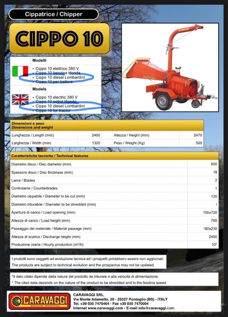 Caravaggi Cippo 10 Wood Chippers